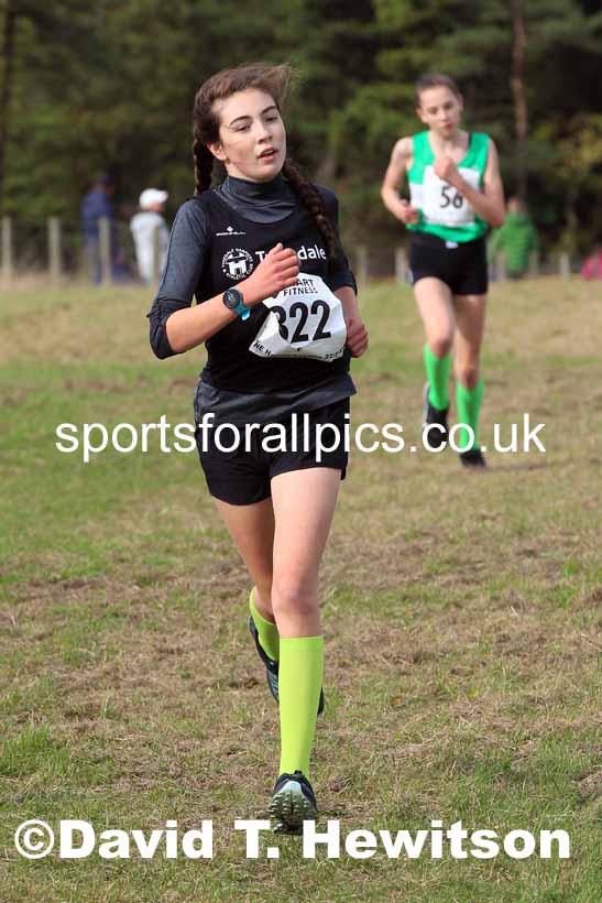 Girls under-15s 2022 NEHL Druridge Bay, Northumberland, Sunday, October 9th. Photo: David T. Hewitson/Sports for All Pics